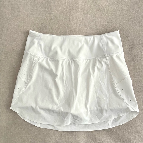 Athleta Run With It Skort White SIZE small - Picture 4 of 15